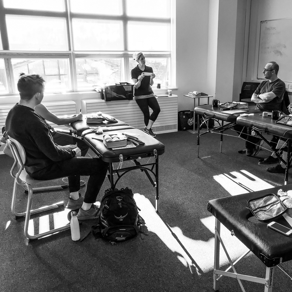 Taping and Strapping Oxford School of Sports Massage