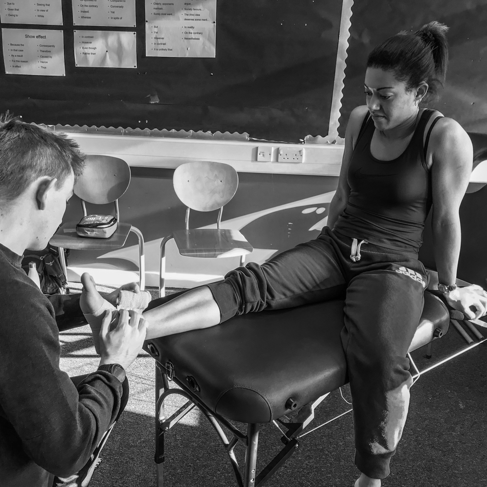 Taping and Strapping Oxford School of Sports Massage