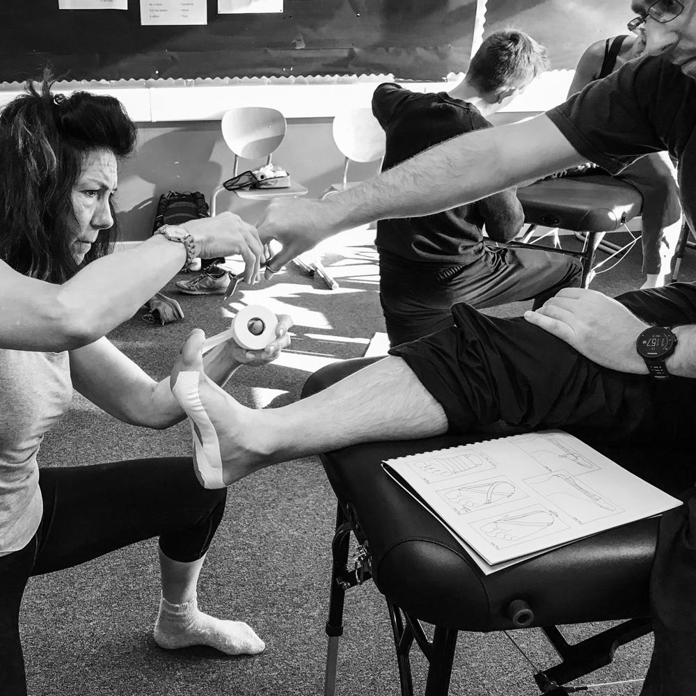 Taping and Strapping Oxford School of Sports Massage